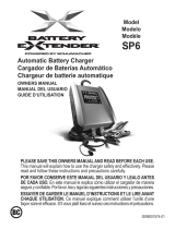 Schumacher SP6 - Automatic Battery Charger Owner's manual