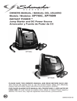 Schumacher XP750W INSTANT POWER™ Owner's manual