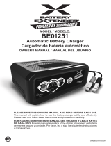 Schumacher Electric BE01251 Owner's manual