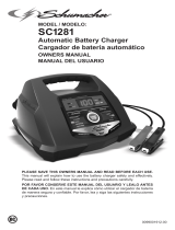 Schumacher SC1281 6<>2/30/100A 6V/12V Charger Owner's manual