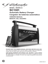Schumacher Electric SC1301 6A 6V/12V Fully Automatic Battery Charger User manual