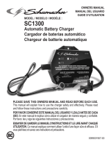 Schumacher SC1300 1.5A 6V/12V Fully Automatic Battery Maintainer Owner's manual