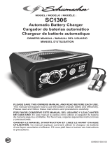 Schumacher SC1306 80A 12V Battery Charger/Engine Starter Owner's manual