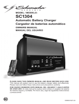 Schumacher SC1304 15A 6V/12V Fully Automatic Battery Charger Owner's manual