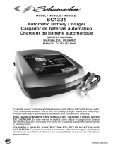 Schumacher SC1321 6A 6V/12V Fully Automatic Battery Charger Owner's manual