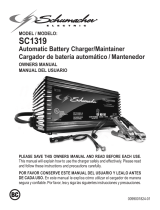 Schumacher SC1319 1.5A 6V/12V Fully Automatic Battery Maintainer Owner's manual