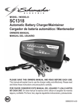 Schumacher SC1318 2A 6V/12V Fully Automatic Battery Maintainer Owner's manual