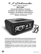 Schumacher SC1341 100A 12V Fully Automatic Battery Charger/Engine Starter Owner's manual