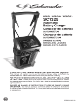 Schumacher Electric SC1325 250A 6/12V Battery Charger/Engine Starter User manual