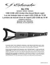 Schumacher Electric SL176R 15W COB LED Under-the-Hood Work Light Owner's manual
