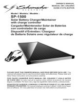 Schumacher SP-1500 Owner's manual