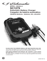 Schumacher Electric SC1279 8A 12V Rapid Charger Owner's manual