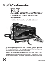 Schumacher SC1319 1.5A 6V/12V Fully Automatic Battery Maintainer Owner's manual