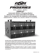 Schumacher DSR127 6V/12V 8-Bank Automatic Battery Charging Station Owner's manual