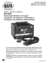 Schumacher 90-650 Automatic Battery Charger Owner's manual
