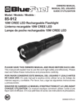 Schumacher 85-912 10W CREE LED Rechargeable Flashlight Owner's manual
