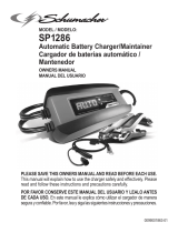 Schumacher SP1286 3A 6V/12V Fully Automatic Battery Charger/Maintainer Owner's manual