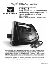 Schumacher Electric FR01241FR01241 Owner's manual