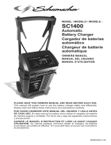 Schumacher SC1400 6V/12V 300A Battery Charger/Engine Starter Owner's manual