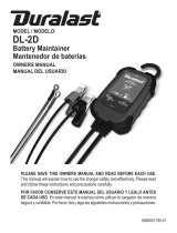 Schumacher DL-2D Battery Maintainer Owner's manual