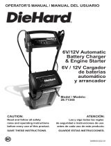 DieHard 71345 6V/12V Automatic Battery Charger & Engine Starter Owner's manual