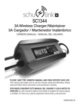 Schumacher SC1344 3A Wireless Smart Charger Owner's manual