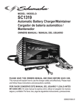 Schumacher SC1319 1.5A 6V/12V Fully Automatic Battery Maintainer Owner's manual