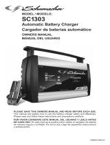 Schumacher SC1303 10A 6V/12V Fully Automatic Battery Charger Owner's manual
