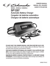 Schumacher SP1297 3A 6V/12V Automatic Battery Charger/Maintainer Owner's manual