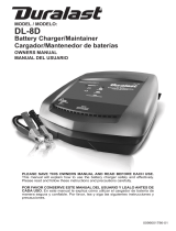 Schumacher Duralast DL-8D Battery Charger/Maintainer Owner's manual