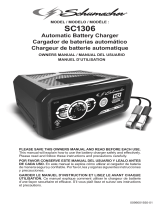 Schumacher SC1306 80A 12V Battery Charger/Engine Starter Owner's manual