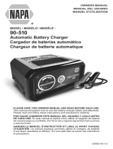 Schumacher NAPA 90-510 Automatic Battery Charger Owner's manual
