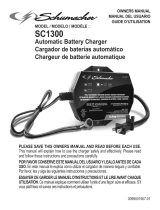 Schumacher SC1300 1.5A 6V/12V Fully Automatic Battery Maintainer Owner's manual
