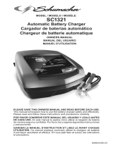 Schumacher Electric SC1321 6A 6V/12V Fully Automatic Battery Charger Owner's manual