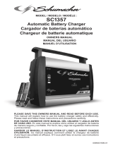 Schumacher SC1357 6A 6V/12V Fully Automatic Battery Charger Owner's manual