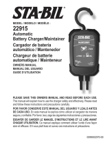 Schumacher STA-BIL 22915 Automatic Battery Charger/Maintainer Owner's manual