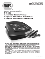 Napa NAPA 90-506 Automatic Battery Charger Owner's manual