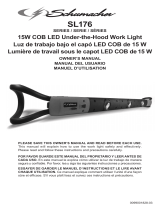 Schumacher Electric SL176 Series – 15W COB LED Under-the-Hood Work Light Owner's manual