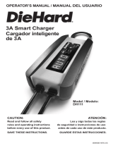 DieHard DieHard DH111 3A Smart Charger Owner's manual