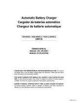 Schumacher DSR138 Automatic Battery Charger Owner's manual
