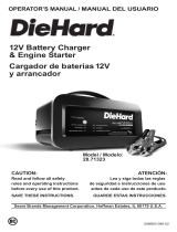 DieHard 71323 50A 12V Battery Charger/Engine Starter Owner's manual
