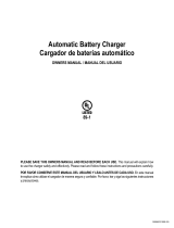 Schumacher SC1433 Automatic Battery Charger SP1295 Automatic Battery Charger Owner's manual