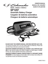 Schumacher SP1297 Automatic Battery Charger Owner's manual