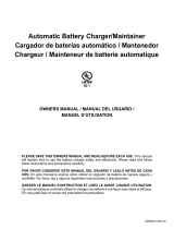 Schumacher SC1272 Automatic Battery Charger/Maintainer Owner's manual