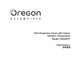Oregon Scientific RAR391P User manual