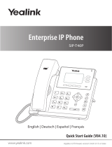 Yealink SIP-T40P Quick start guide