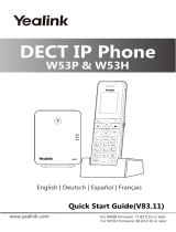 Yealink Yealink W53P & W53H Quick start guide