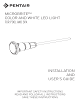 Pentair MICROBRITE User manual