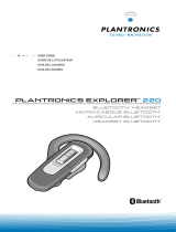 Plantronics Explorer 220 User guide