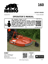 RHINO 160 User manual